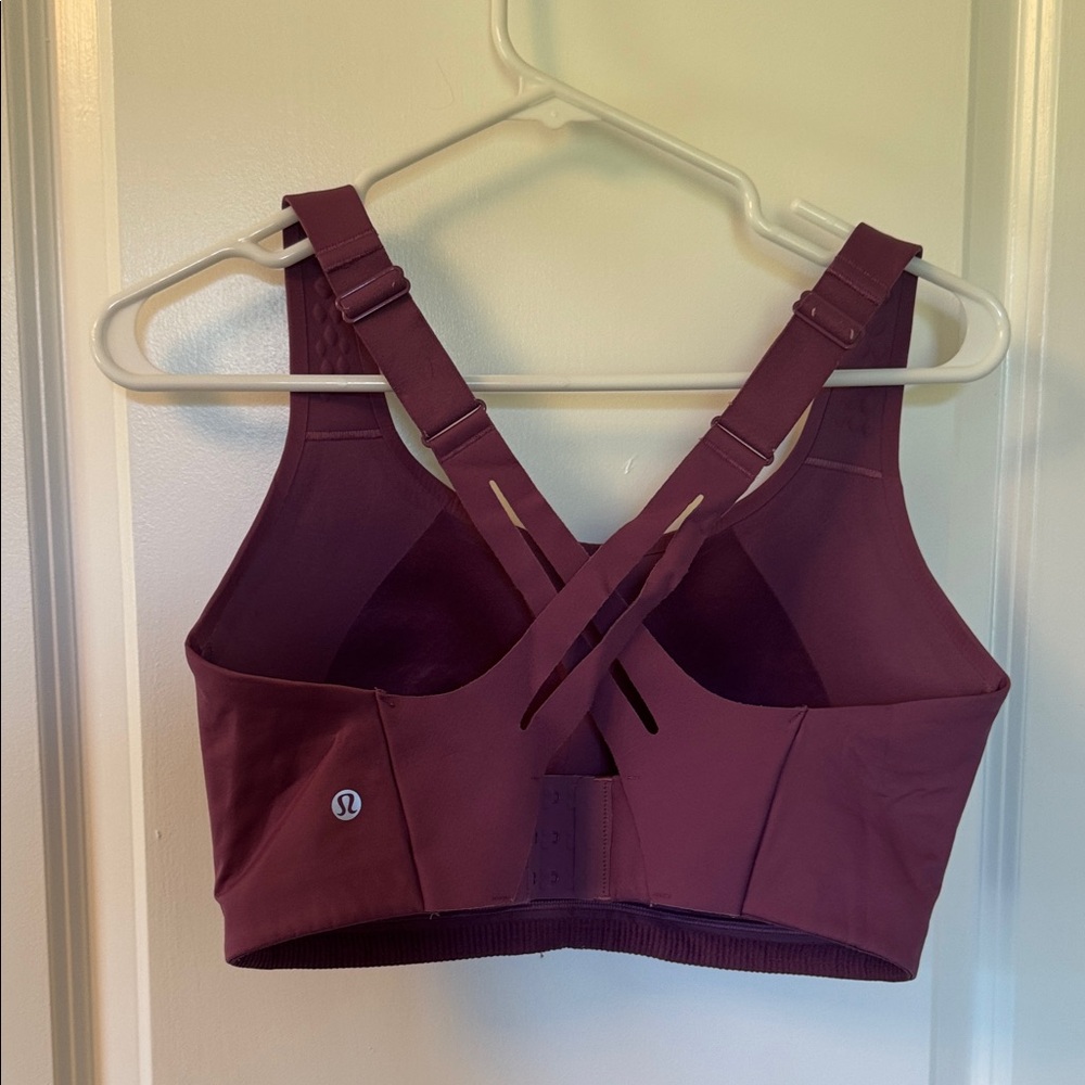 lululemon athletica Plum Cross-Back Sports Bra